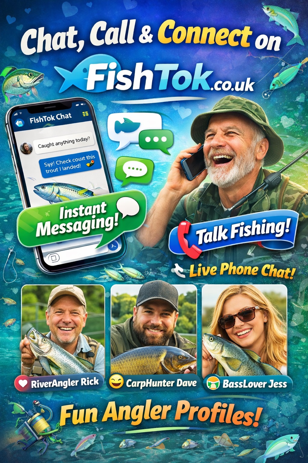 Catch & Share Moments on FishTok