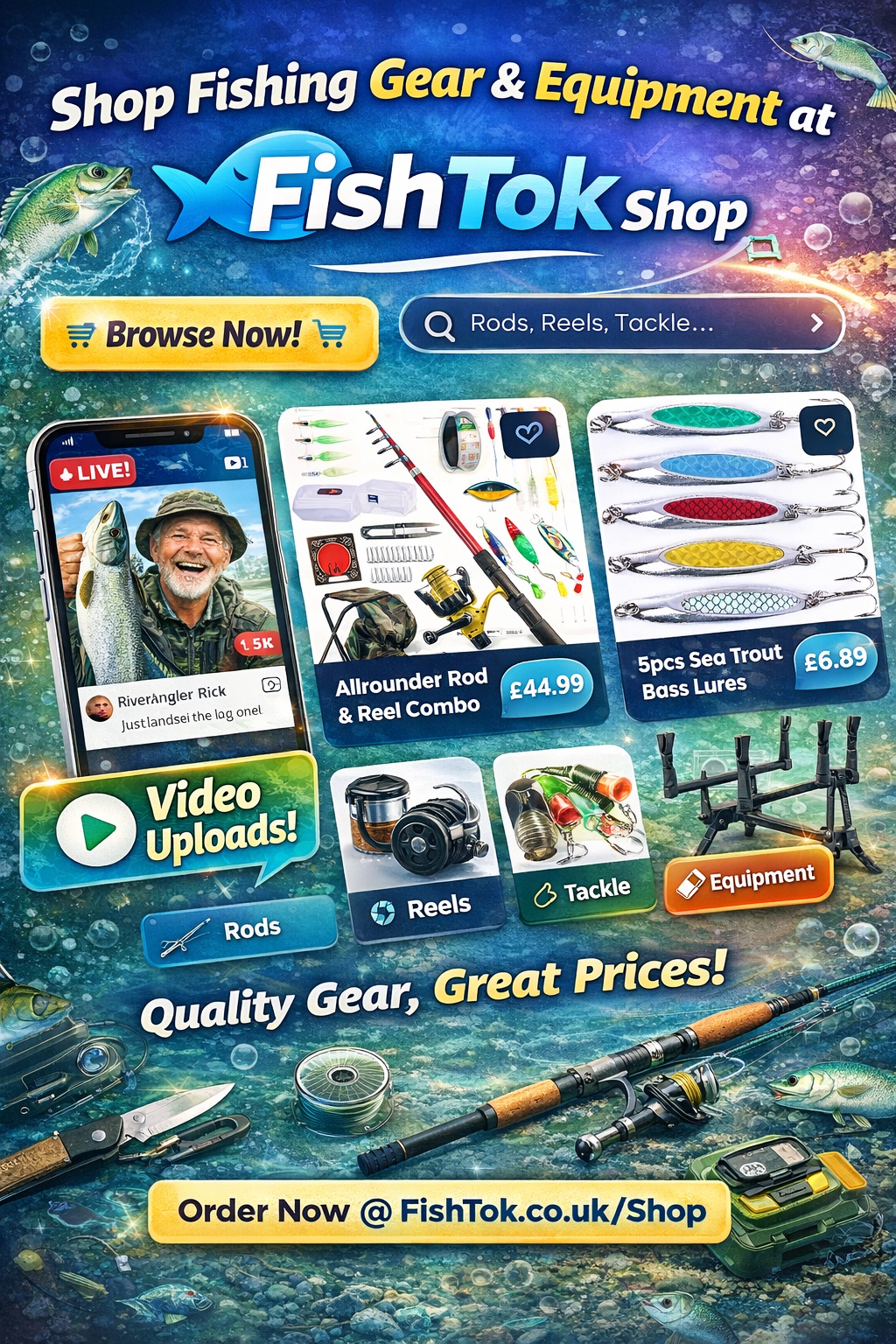 Shop Fishing Gear & Equipment at FishTok